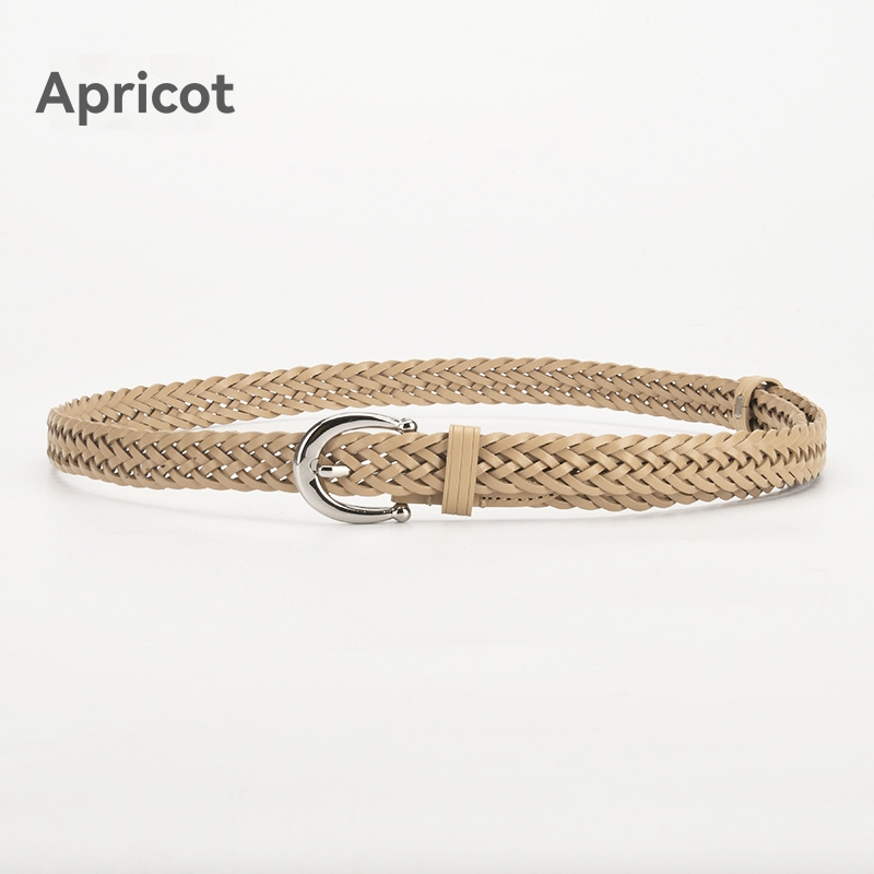 Belts | Braided Leather Belt Beige – Womens Accessories Beige