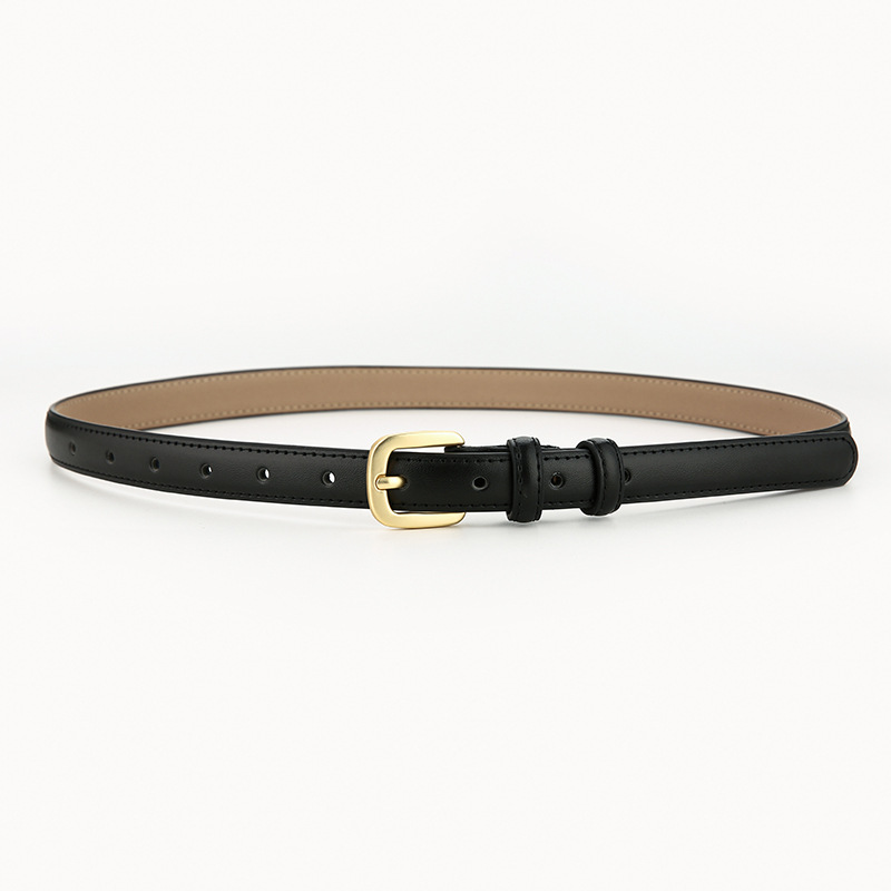 Belts | Classic Leather Belt Black – Womens Accessories Belts