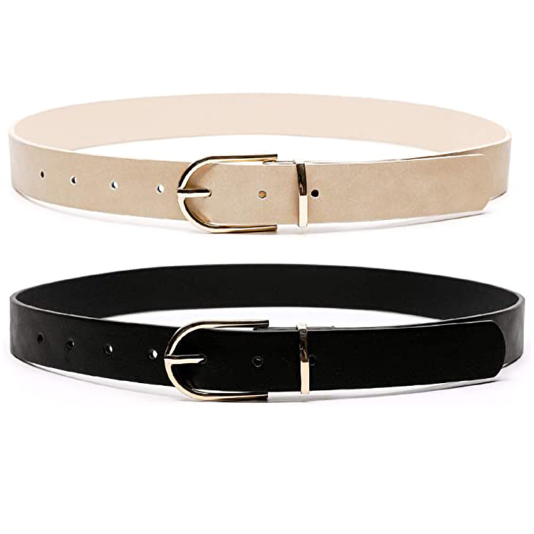 Belts | Mid-Waist Leather Belt Black – Womens Accessories Belts