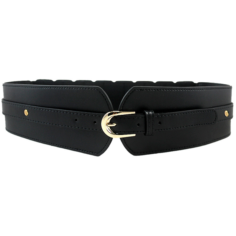 Belts | Wide Waist Belt Black – Womens Accessories Belts