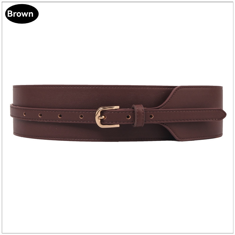 Belts | Wide Waist Belt Brown Suede – Womens Accessories Belts