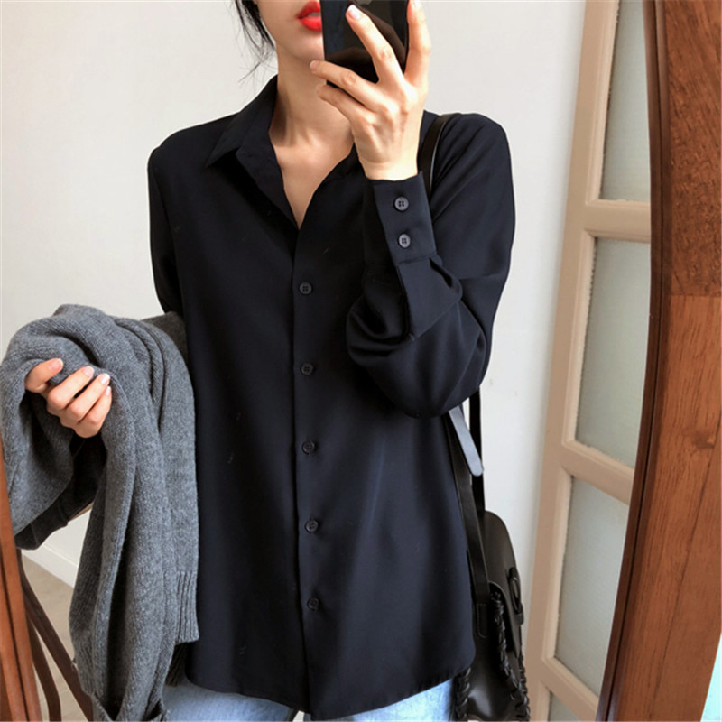 Blouses & Shirts | Mulberry Silk Shirt Navy – Womens Blouses & Shirts Blouses & Shirts