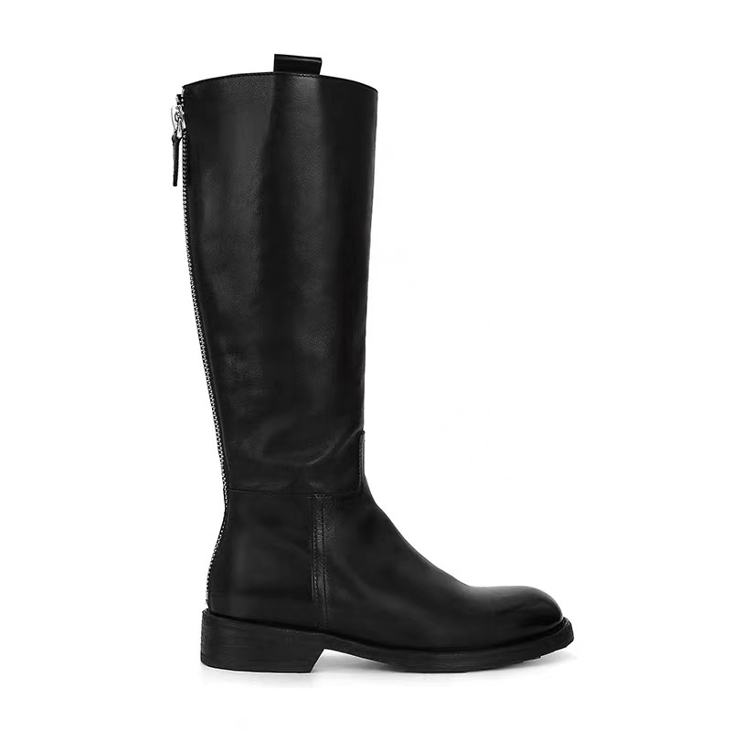 Boots | Leather Riding Boots Black – Womens Boots Black