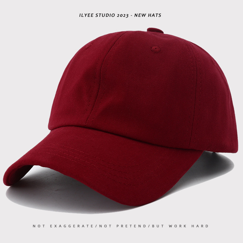 Hats | Classic Baseball Cap Burgundy – Womens Accessories Burgundy