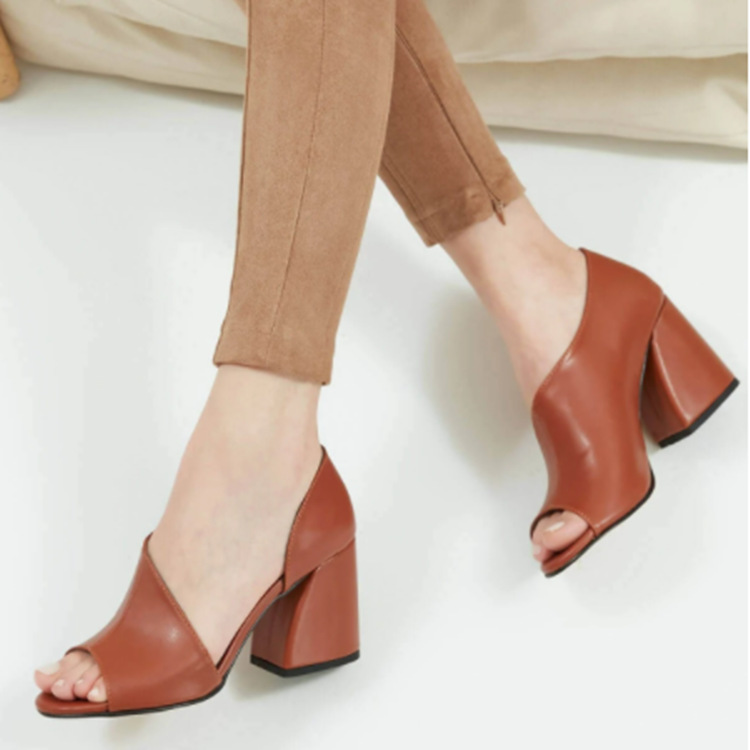 Heels | Classic Leather Mules Taupe – Womens Heels Heels