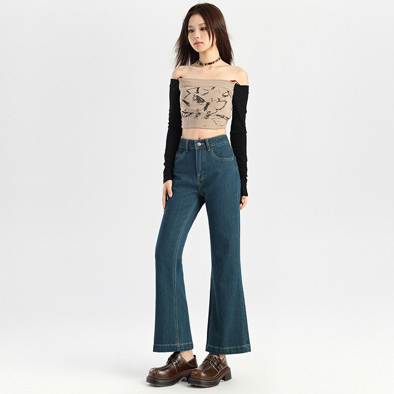 Jeans | Flared Jeans New Blue – Womens Clothing Jeans