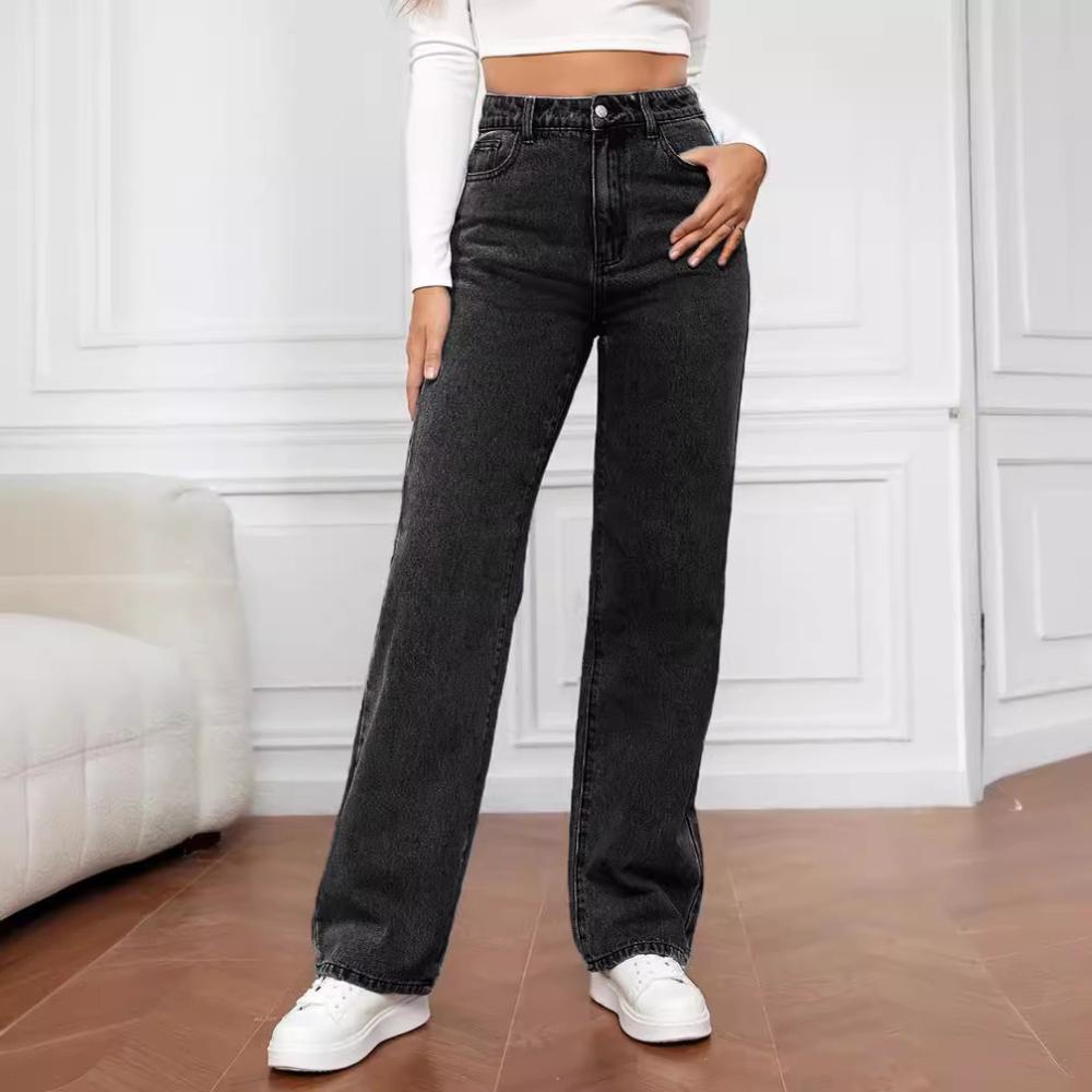 Jeans | Wide Jeans Black – Womens Clothing Black