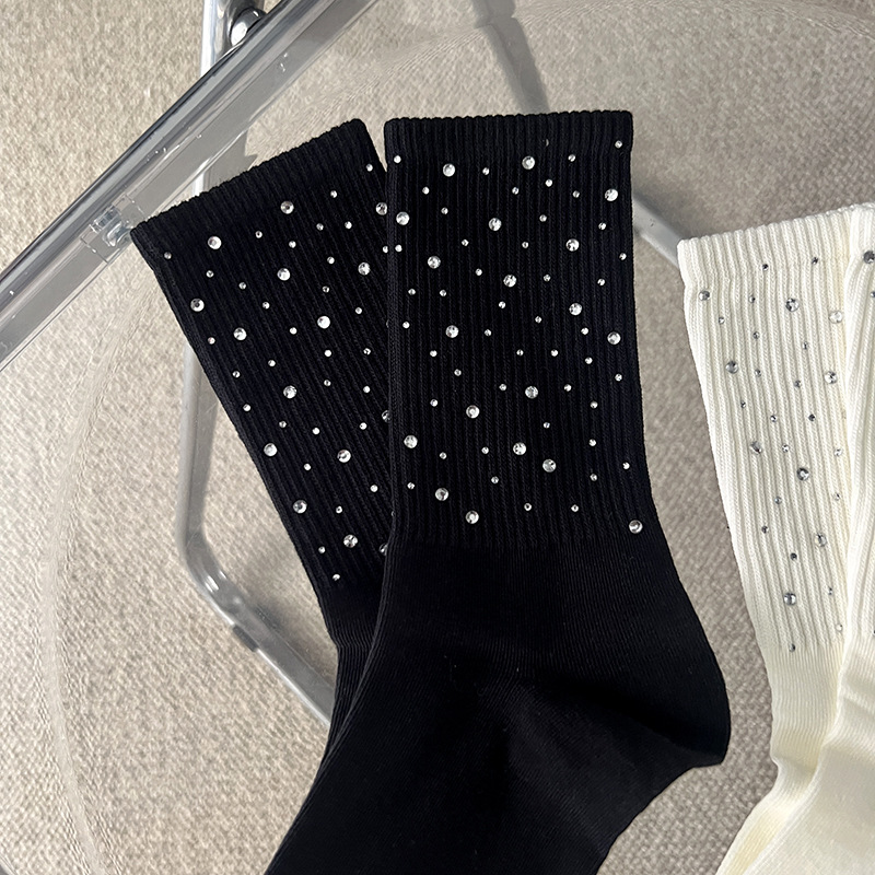 Lingerie | 2-Pack Footie Socks Ivory/Navy – Womens Clothing Ivory/Navy