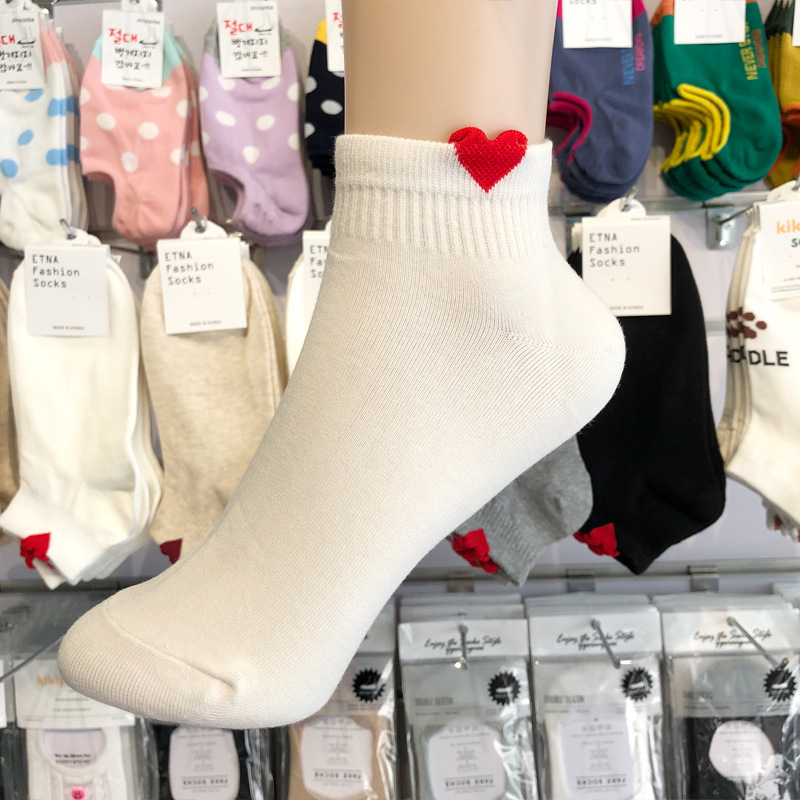 Lingerie | Heart Socks Cream – Womens Clothing Cream