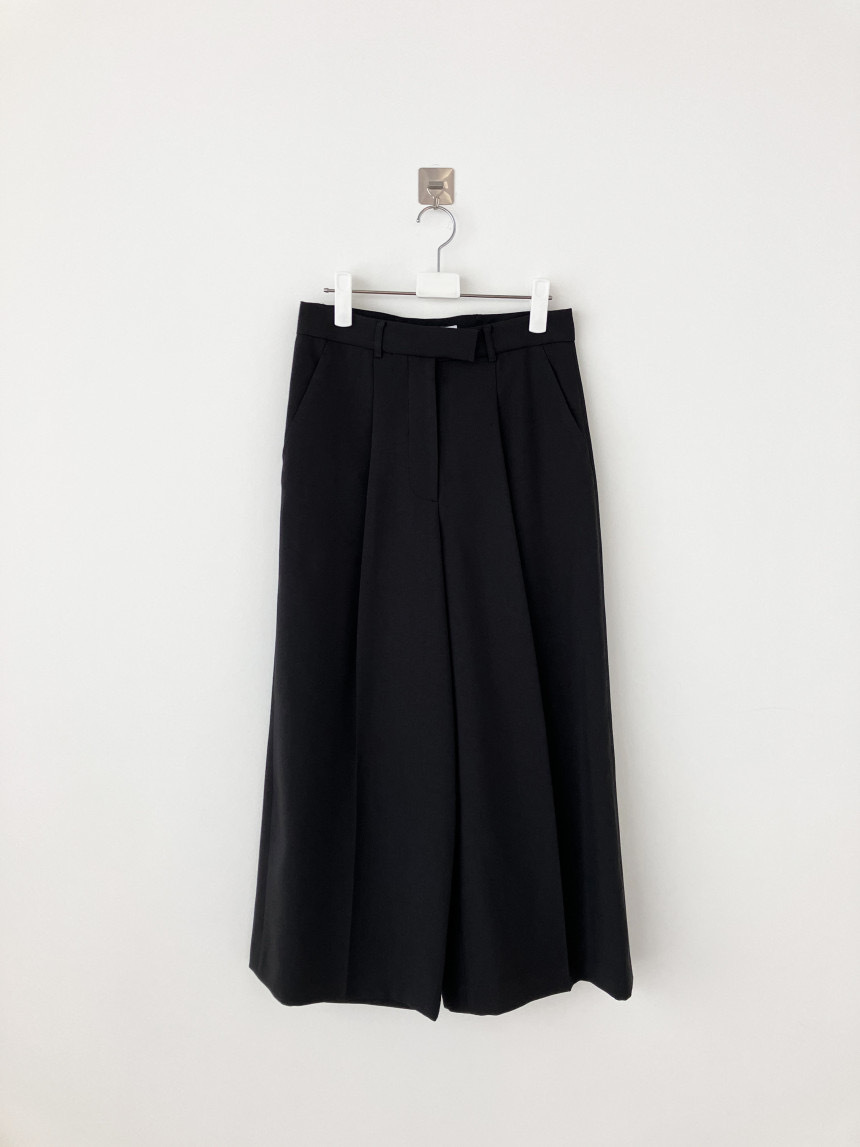 Pants | Pleated Trousers Black – Womens Clothing Black