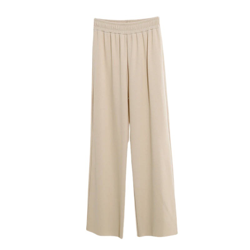 Pants | Relaxed Pull-On Linen Trousers Light Beige – Womens Clothing Light Beige