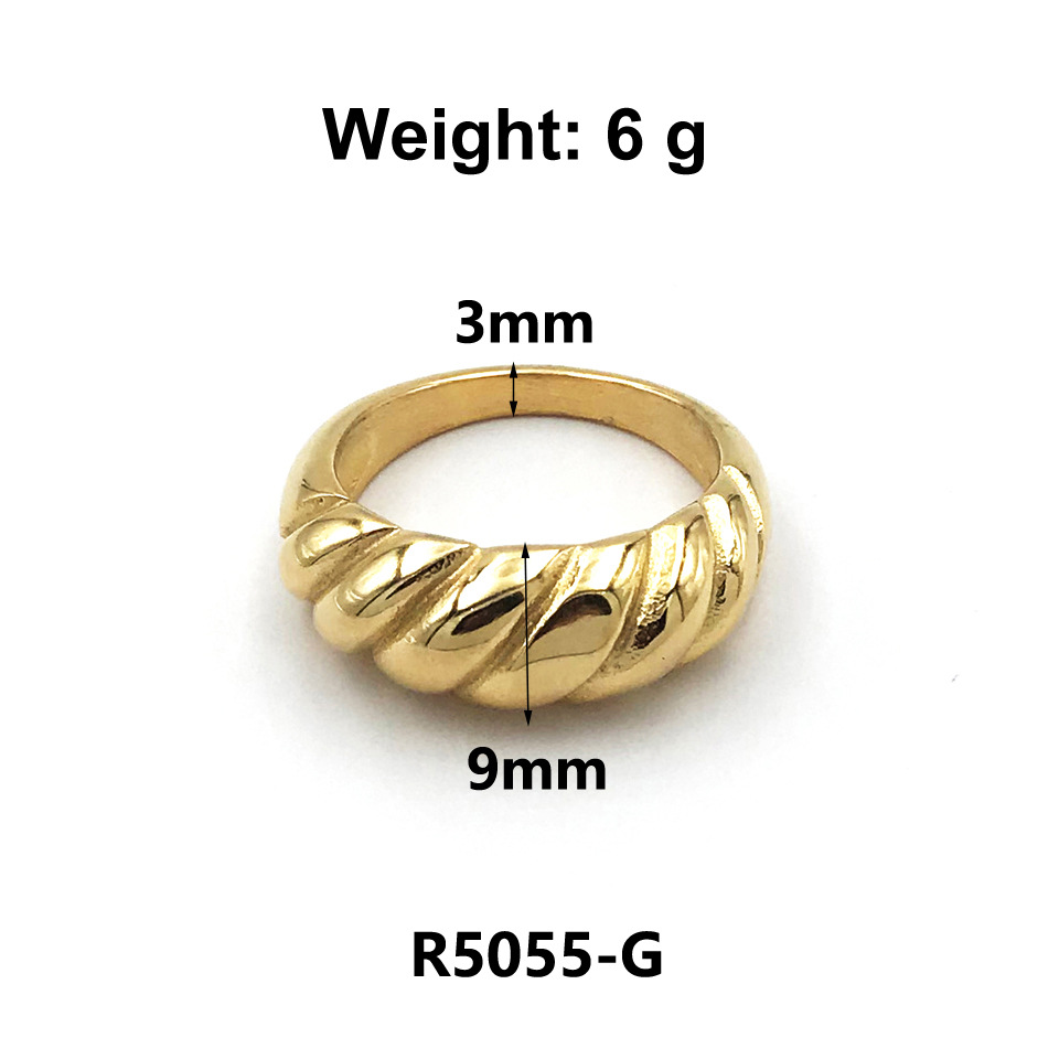 Rings | Twisted Sphere Ring Gold – Womens Jewelry Gold