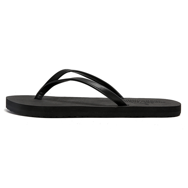 Sandals | Leather Thong Sandal Black – Womens Sandals Black