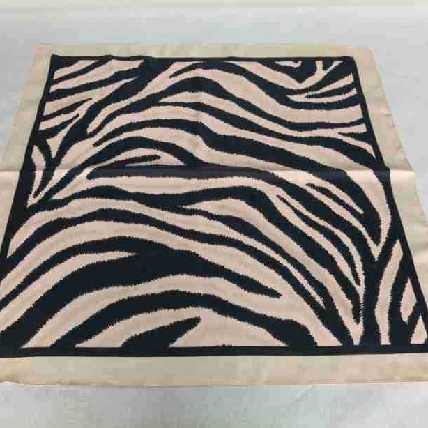 Scarves | Zebra-Print Scarf Mahogany – Womens Accessories Mahogany