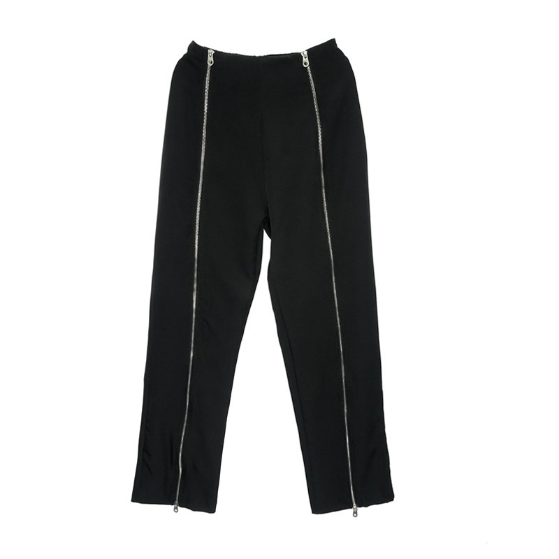 Sets & Suits | Zipper-Detailed Trousers Black – Womens Clothing Black