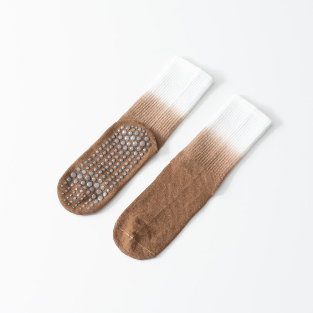 Socks & Tights | Ribbed Gradient Socks Brown – Womens Accessories Brown