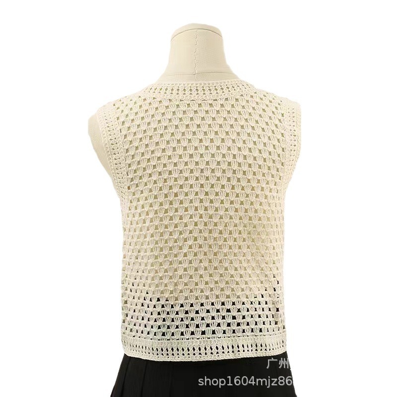 Sweaters & Knits | Crocheted Tank Top White – Womens Clothing Sweaters & Knits