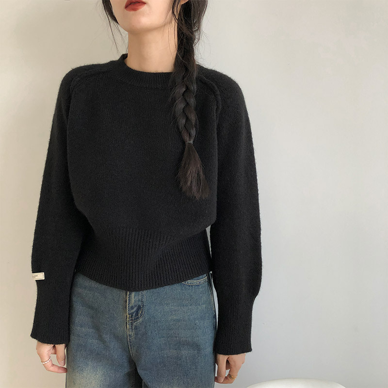 Sweaters & Knits | Merino Knit Sweater Black – Womens Clothing Black