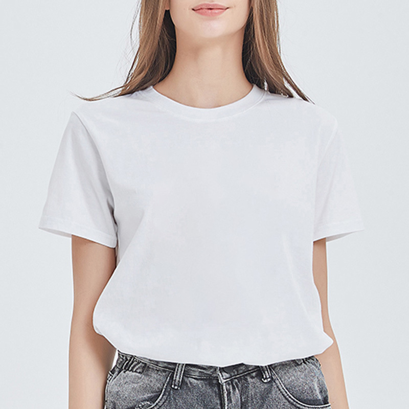 Tops | Relaxed Crewneck T-Shirt White – Womens Clothing Tops