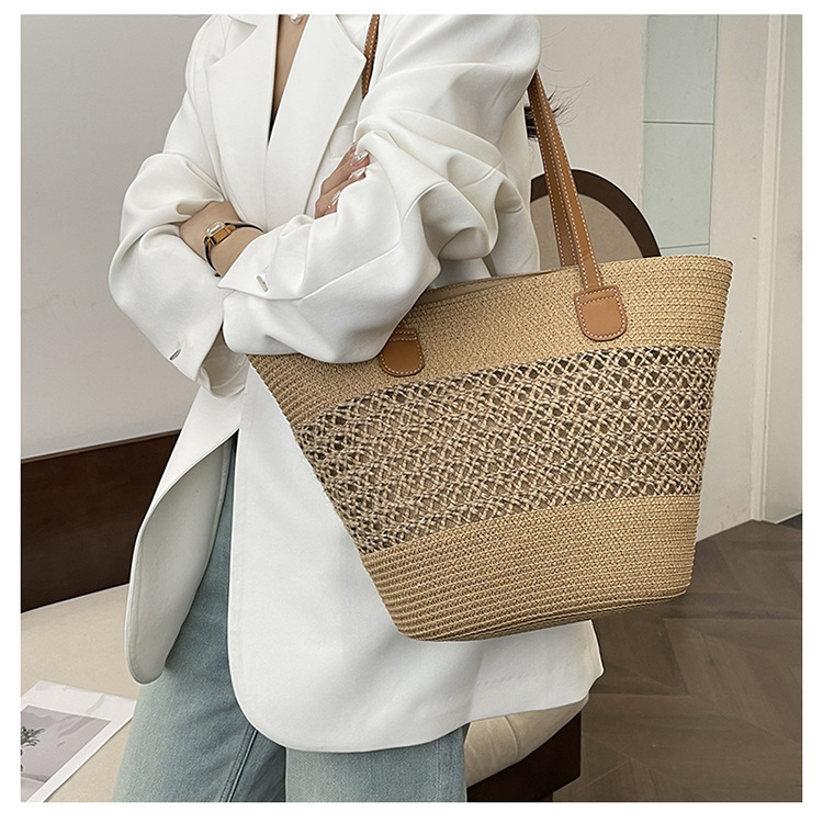 Totes | Large Crochet-Straw Tote Straw – Womens Bags Straw