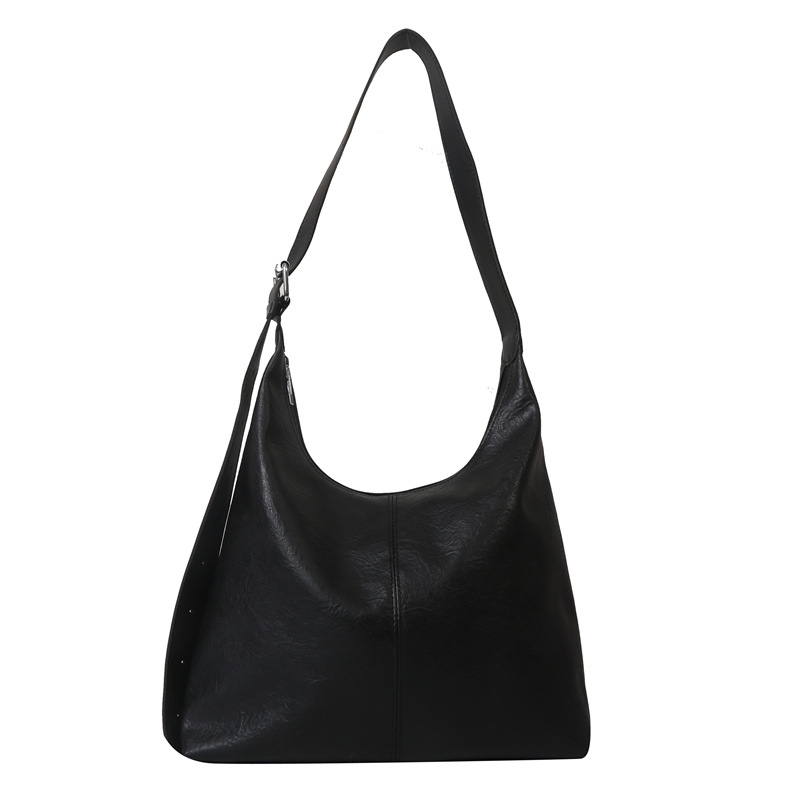 Totes | Large Leather Tote Black – Womens Bags Black