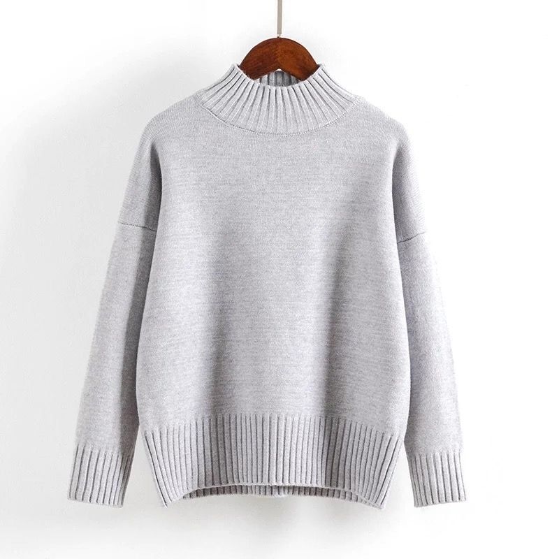 Sweaters & Knits | Mock Neck Knit Sweater Mole Melange – Womens Clothing Mole Melange